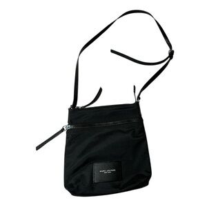 Marc Jacobs Black Biker Nylon Crossbody Bag